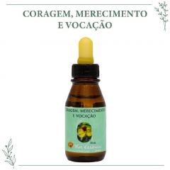 CORAGEM,MERECIMENTO E VOCAÇÃO 30 ML